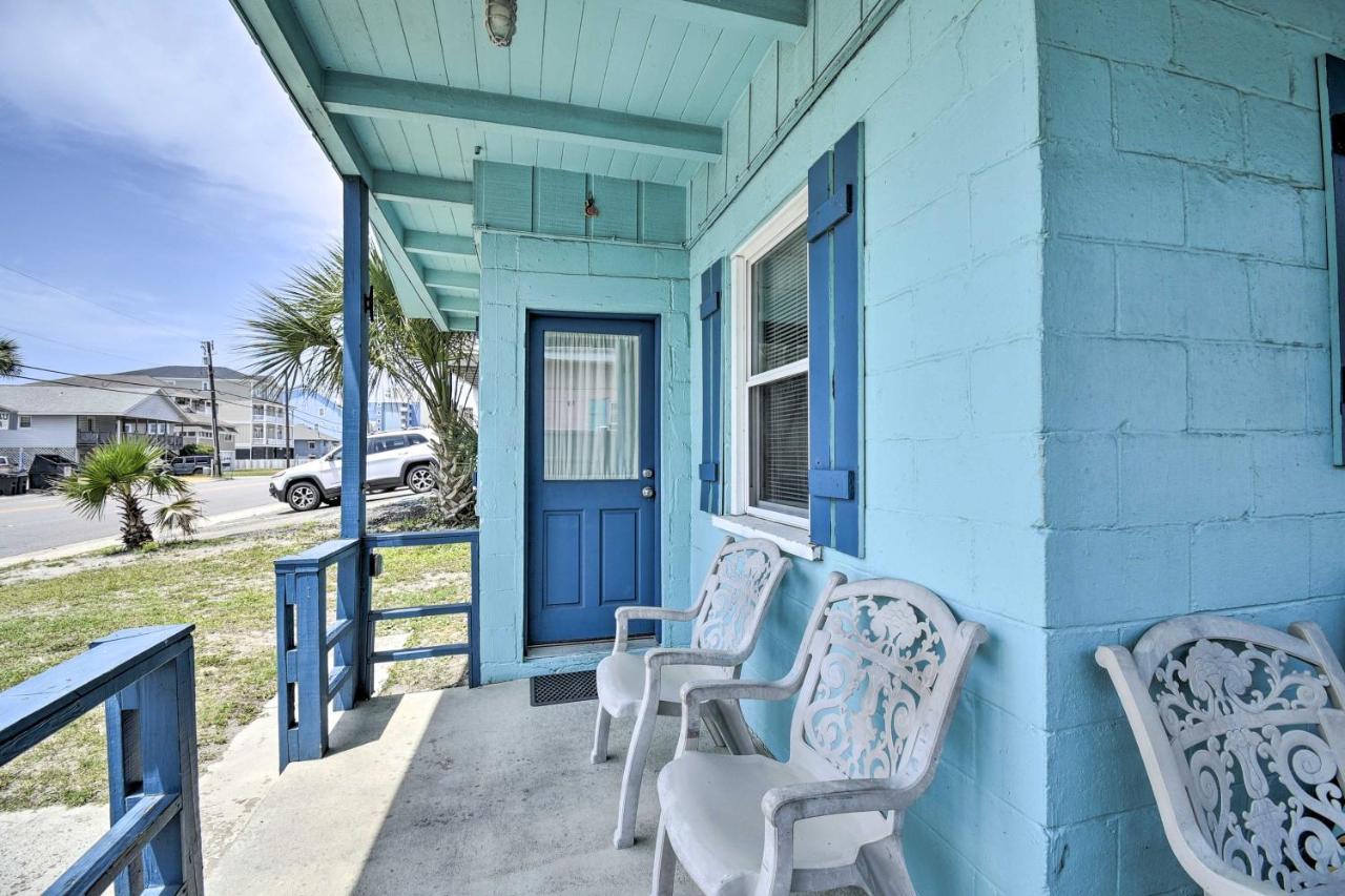 Bright Myrtle Beach Bungalow Steps To The Beach! Exterior photo