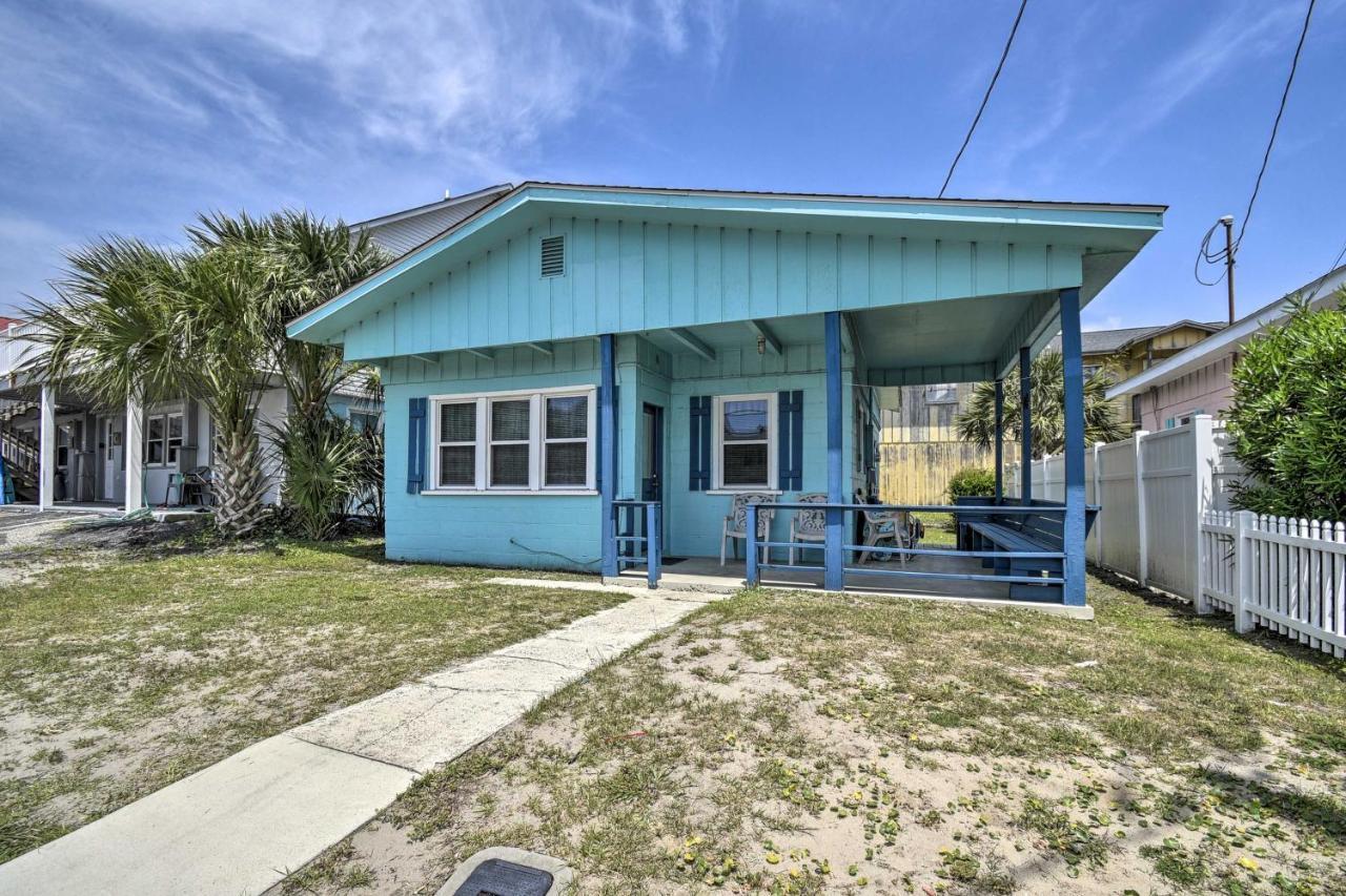 Bright Myrtle Beach Bungalow Steps To The Beach! Exterior photo