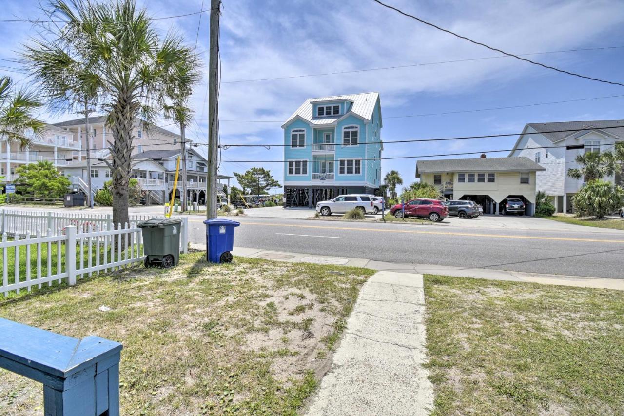 Bright Myrtle Beach Bungalow Steps To The Beach! Exterior photo